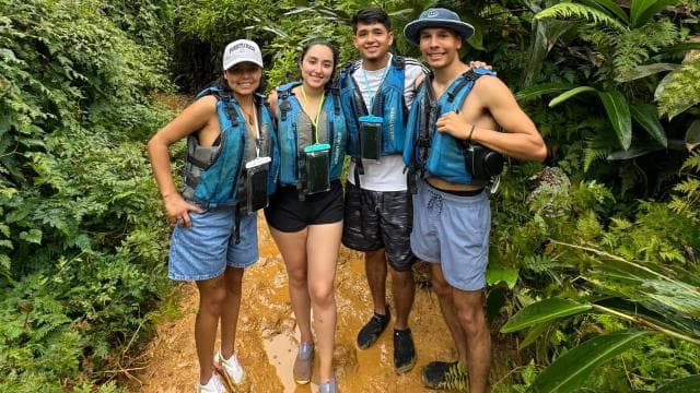 El Yunque Rainforest Famous Waterslide, Waterfalls