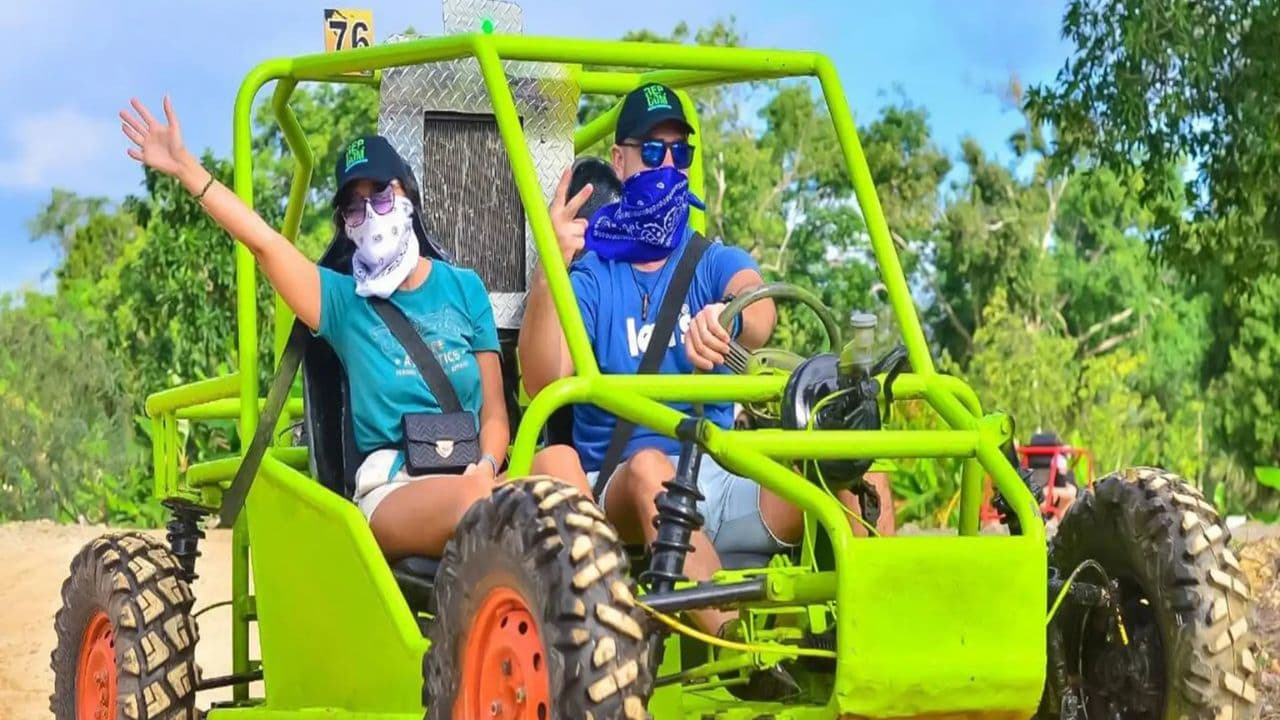 Punta Cana: Tour in buggy half-day and beach cenote