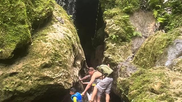 Höhlen-, Canyon- und Wasserfall-Abenteuer in Charco Azul - Photo 5 (Gallery view)