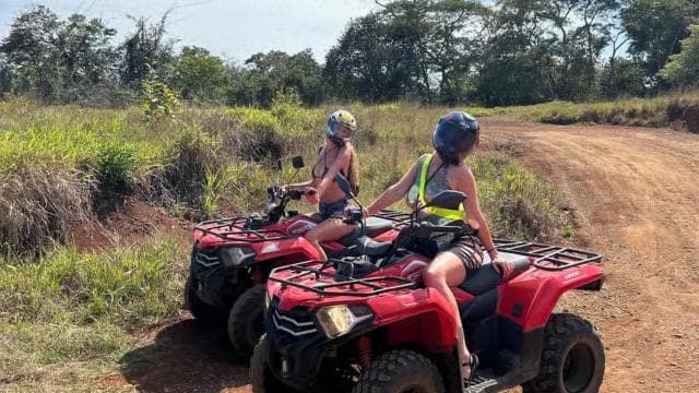 From Tambor: ATV and Zipline Tour with Waterfall Swim