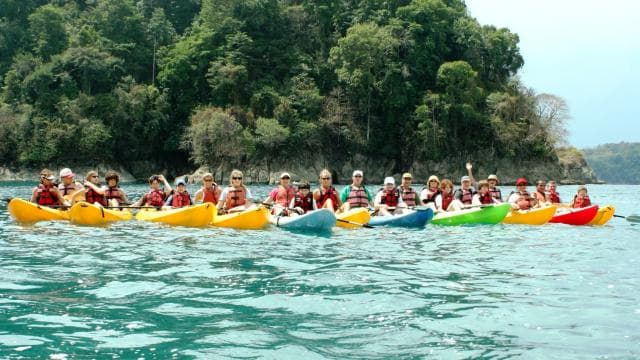 Quepos: Ocean Kayaking and Snorkeling