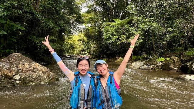 El Yunque Rainforest Famous Waterslide, Waterfalls - Dominican Republic