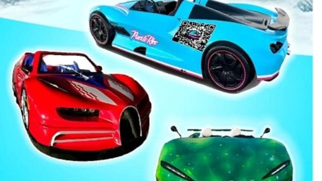 San Juan: WATER JET CAR- Blue McLaren Experience