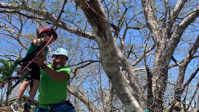 Tamarindo: Ziplining in the Costarican jungle