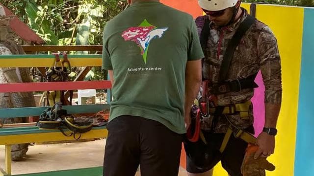La Fortuna: Canyoning in Waterfalls and Zipline Cable