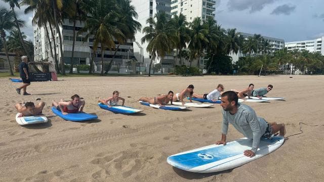 San Juan: Surfing Class with Professional Instructors