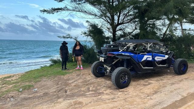 San Juan: Beach Tour in a Can-Am ATV