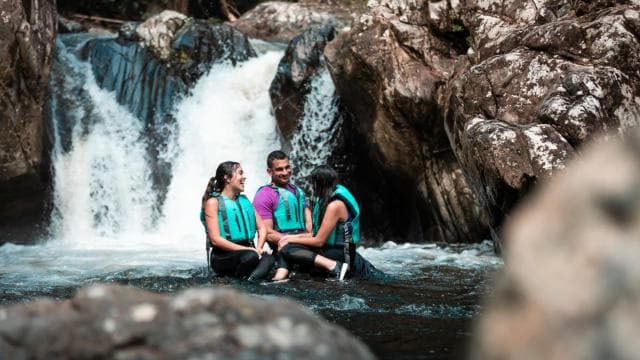 Luquillo: El Yunque Rainforest Hike and Waterslide Adventure
