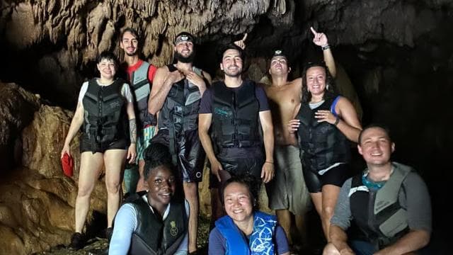 San Juan; Charco Azul & Cueva del Indio Adventure