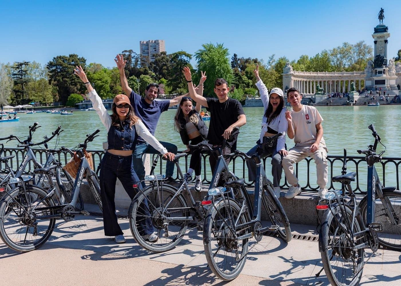 Self Guided Bike Tour at The Retiro Park at Your Own Pace
