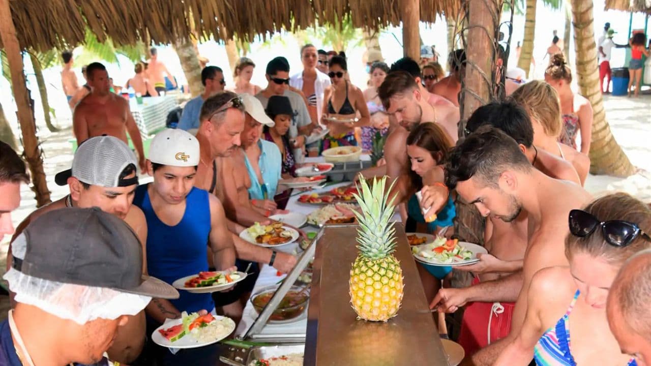 Bavaro: Saona Island VIP Speedboat Tour with Open Bar
