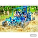 From Bavaro: Half-Day Buggy Tour with Pickup