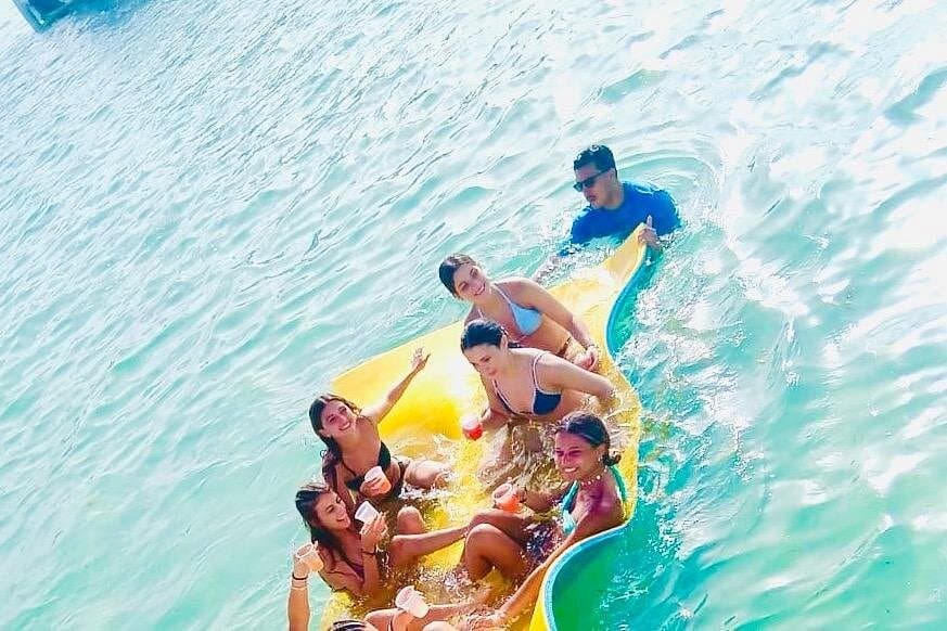 Punta Cana Party Booze Cruise, open bar, snorkeling Only Adult