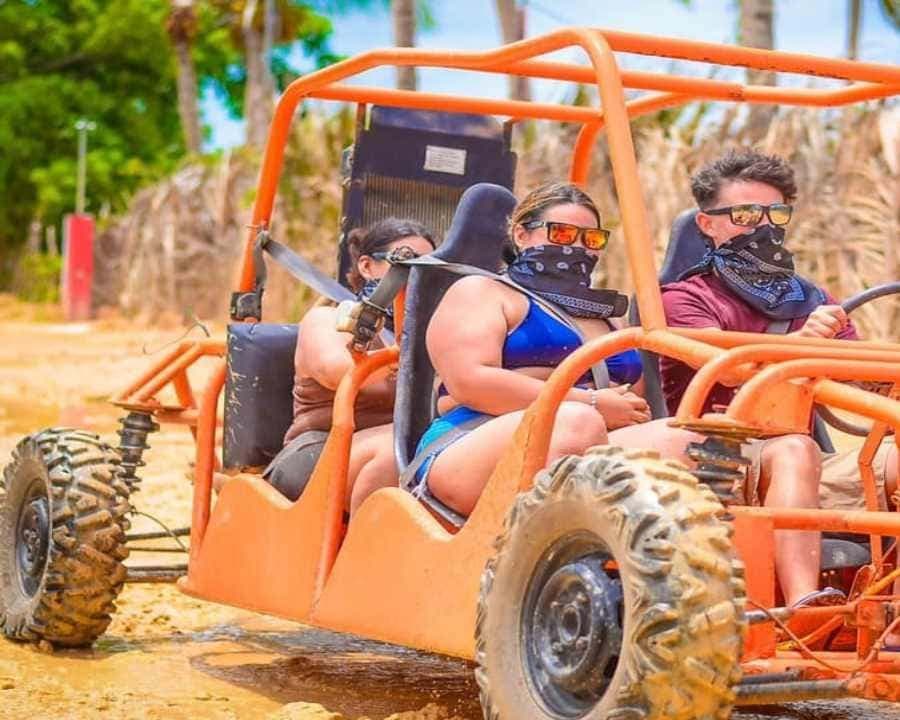 Punta Cana: Buggy Ride and Parasailing Adventure with Pickup
