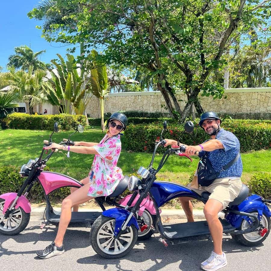 Bavaro Punta Cana: City Tour with Harley models E-Scooters