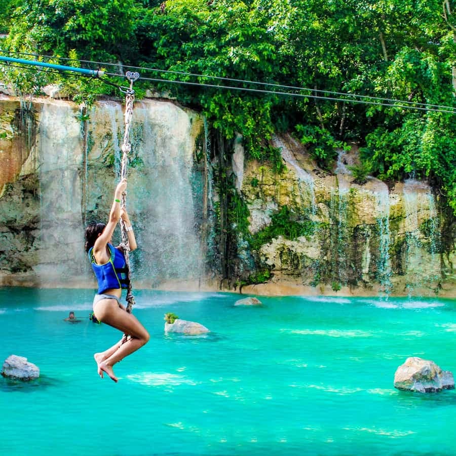 Blue Hole and Scape Park Cap Cana Entry Ticket - Dominican Republic