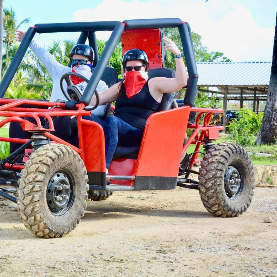 Punta Cana Buggy Adventure with Private Cavern Cenote Swim