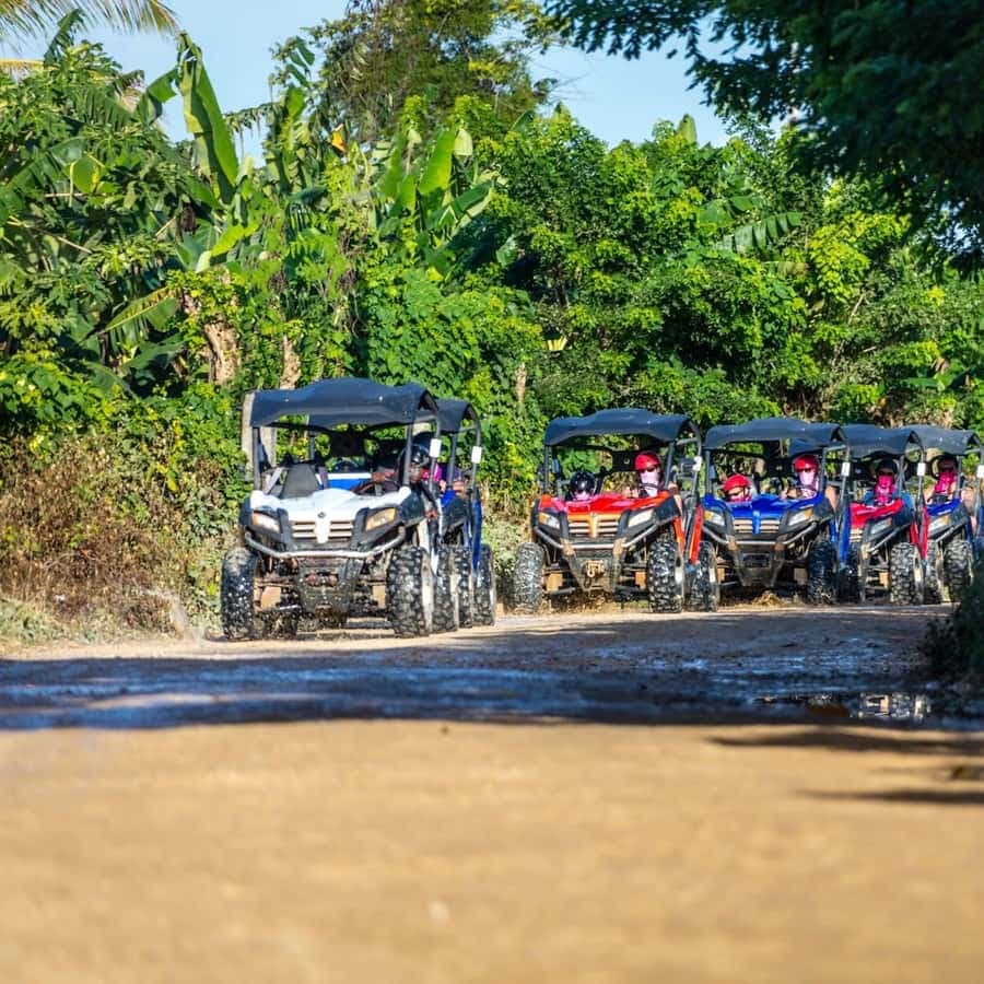 Macao Beach: Buggy Safari and Cenote Swimming with Pickup