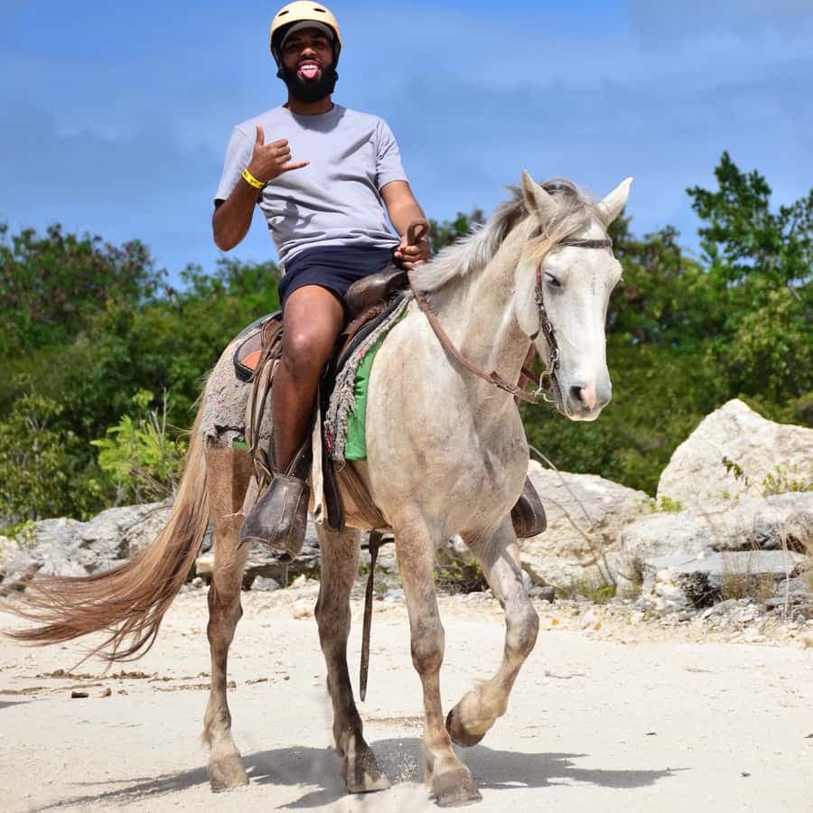 Punta Cana: Bávaro Adventure Park Horse Riding & Waterfalls