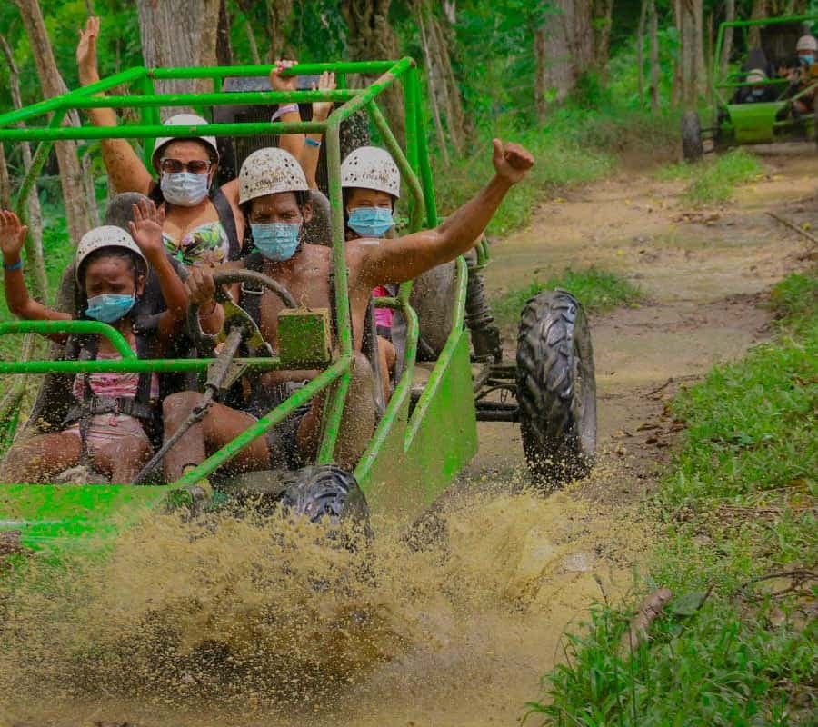 Zipline Experience with Buggy, Horses and Food Punta Cana