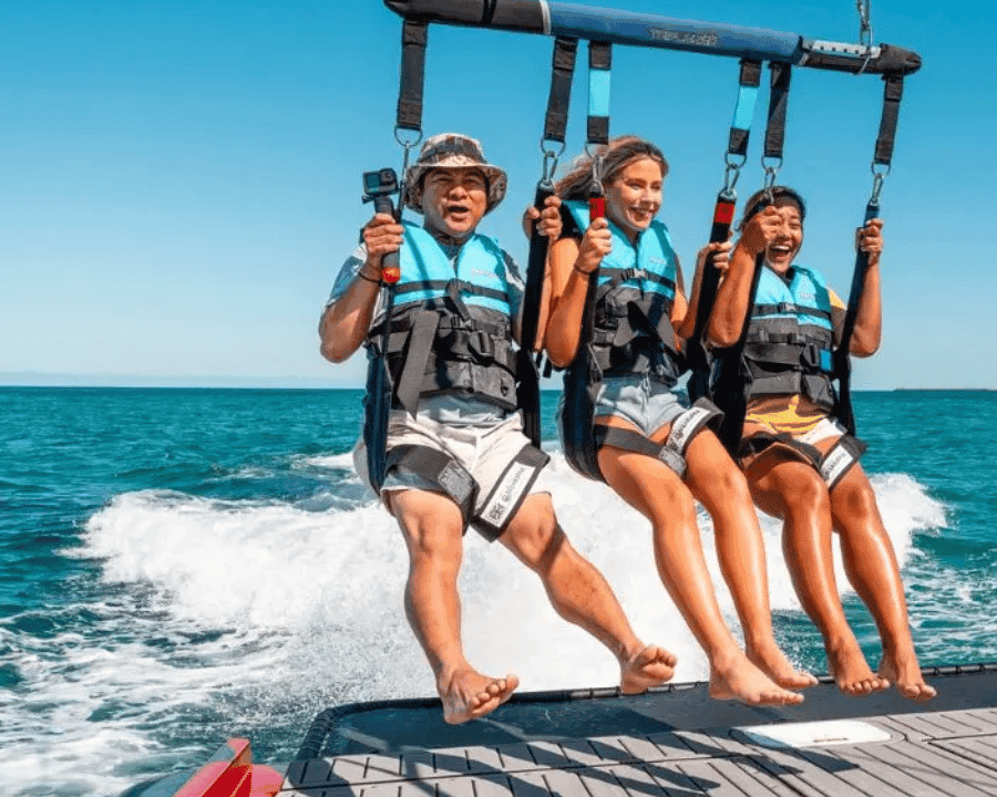 Adventure in the Heights: The Parasailing Experience - Dominican Republic