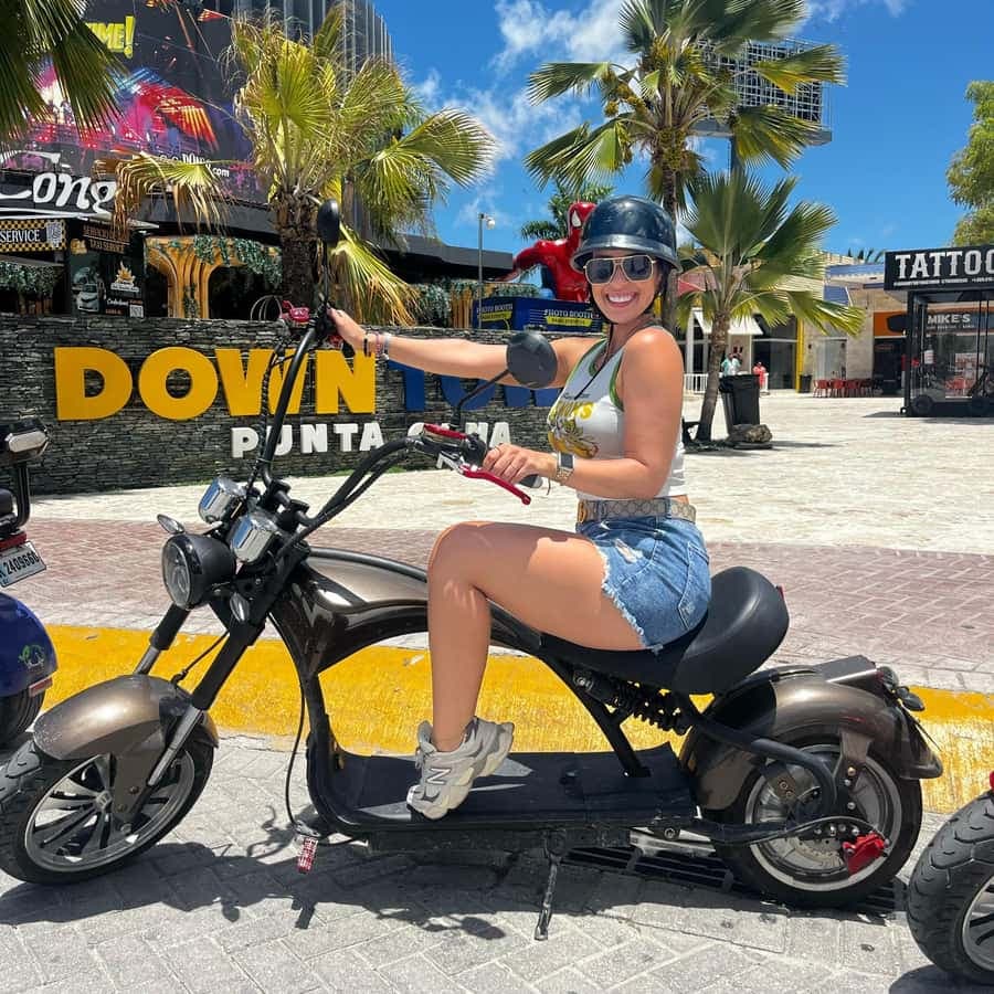 Bavaro Punta Cana: City Tour with Harley models E-Scooters - Dominican Republic