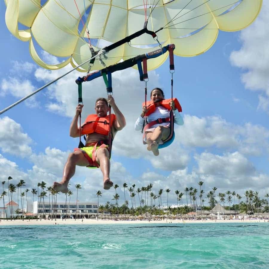 Private Parasailing Adventure over the Beaches of Punta Cana