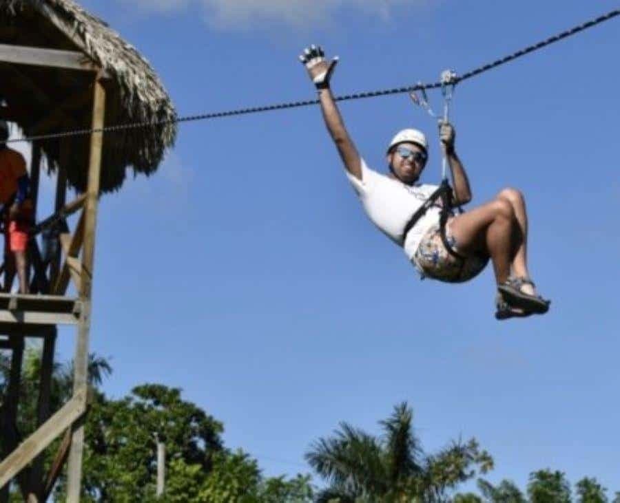 Punta Cana: Zip Line Adventure with Suspension Bridge