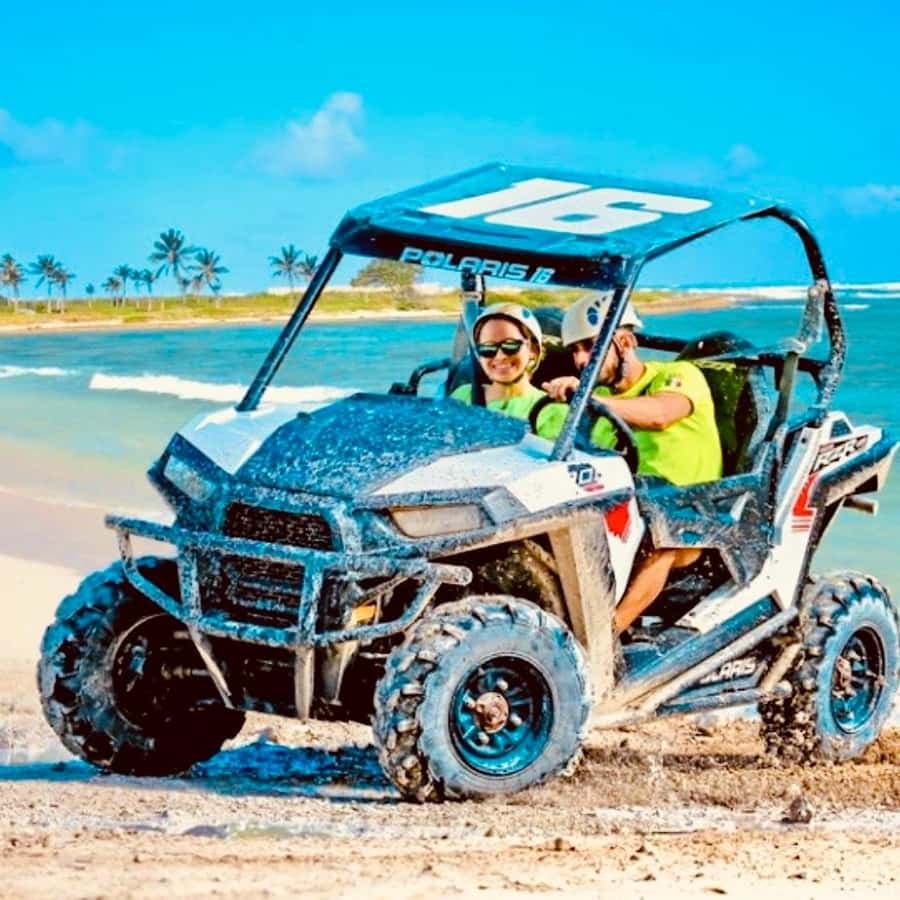 Punta Cana ATV Adventure: Beach & Cenote Tour with Pickup