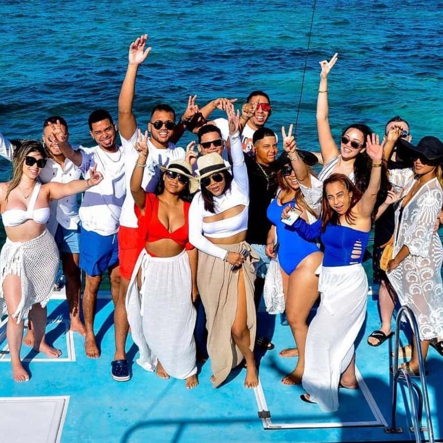 Punta Cana Party Boat with Open Bar & Snorkeling Only Adults