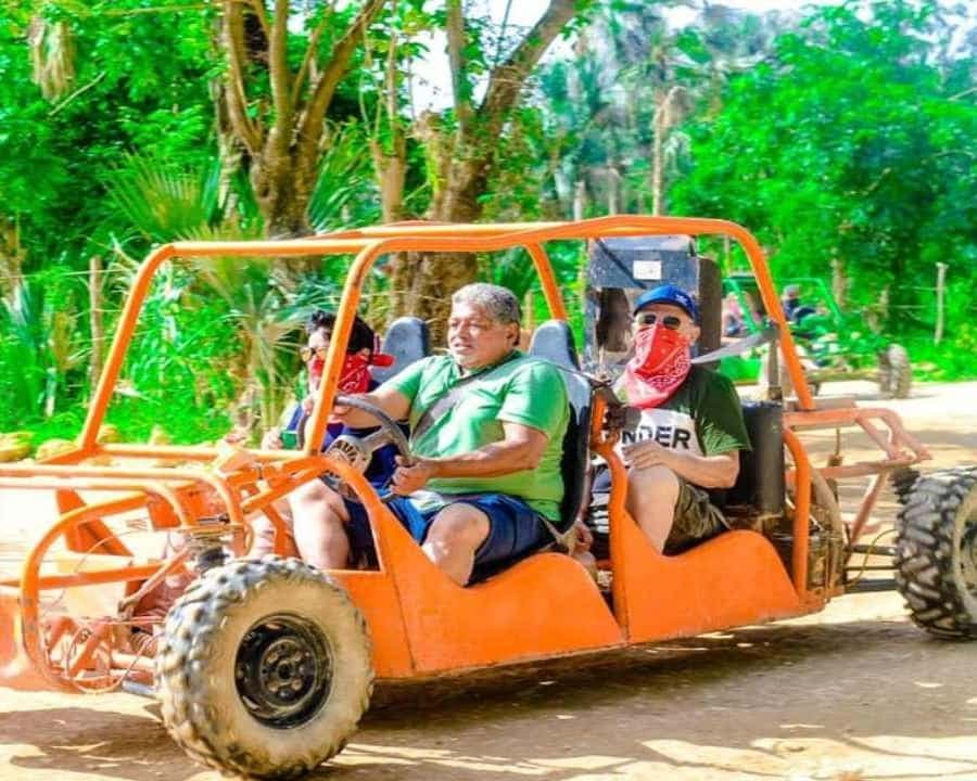 Punta Cana: Buggy Ride and Parasailing Adventure with Pickup