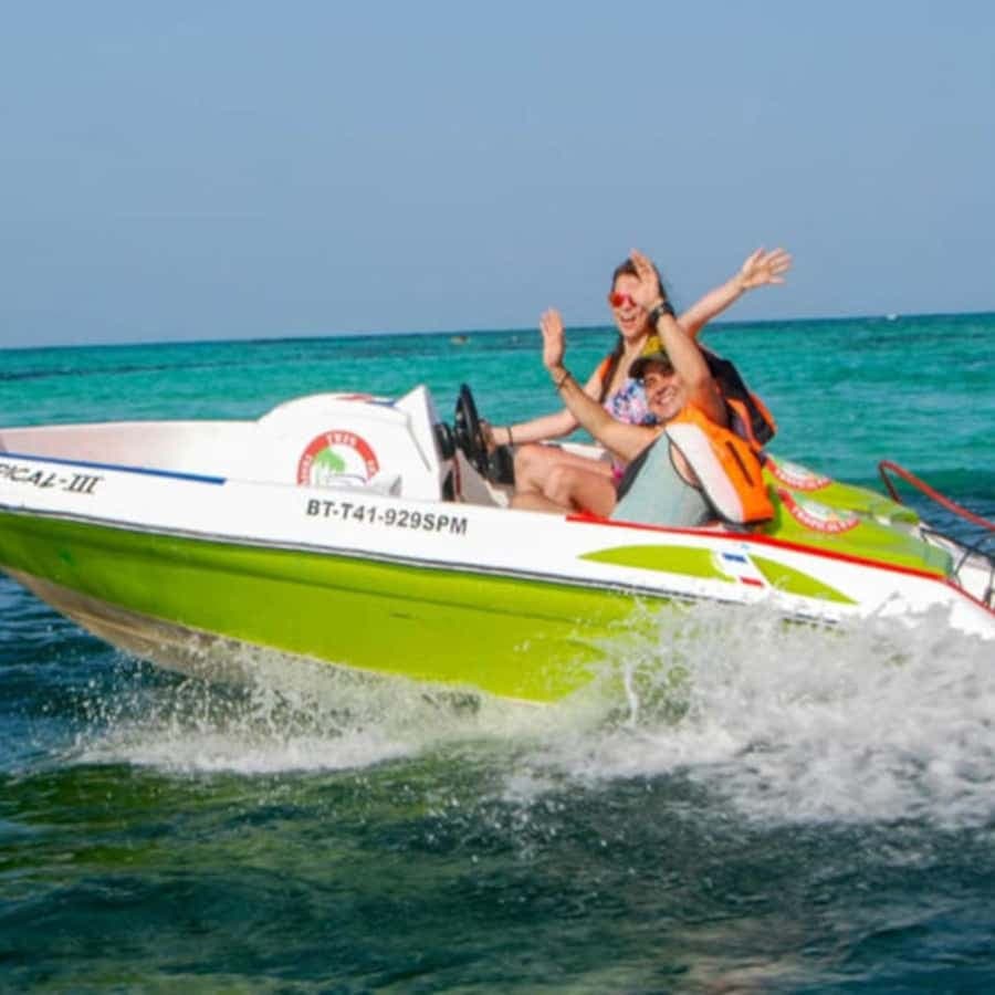 Punta Cana: Speedboat and Snorkeling Tour with Hotel Pickup