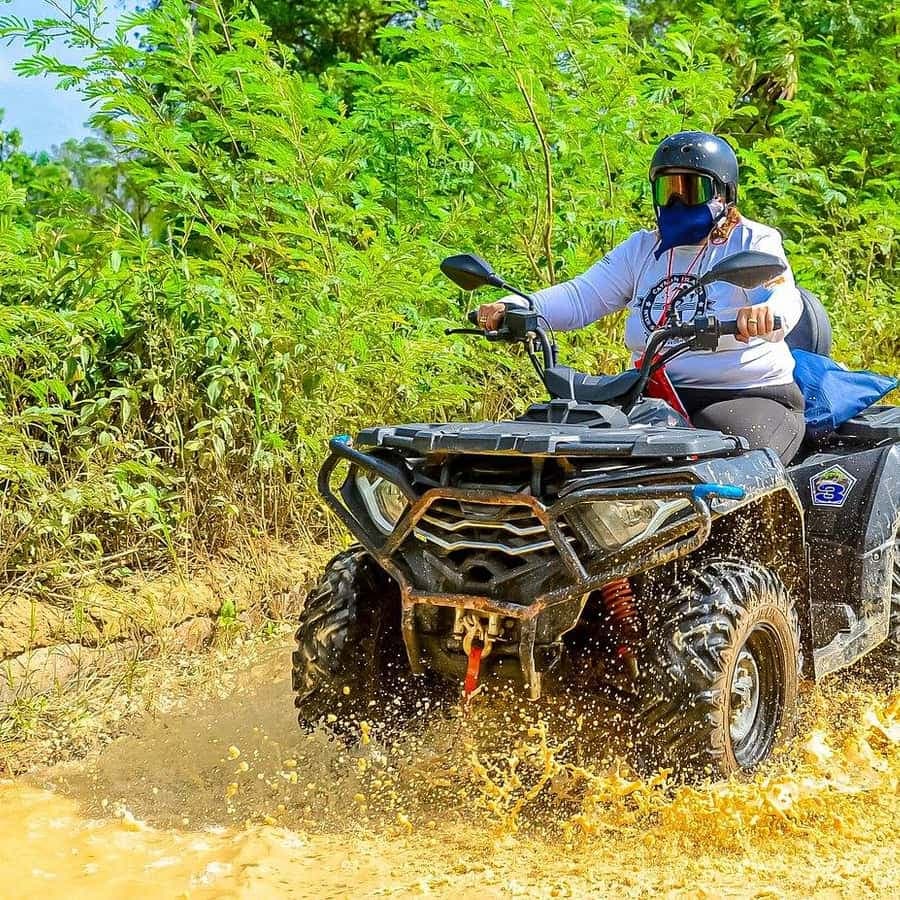 ATV Adventure to Water Cave and Macao Beach in Punta Cana