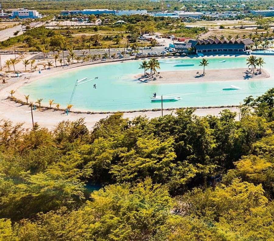 Punta Cana: Caribbean Lake Park Wakeboarding, Zipline & More
