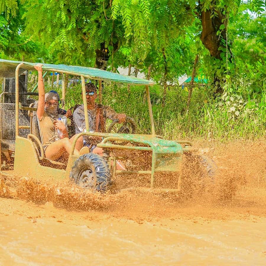 Punta Cana Buggy Tour with Cave, Macao Beach, and Mamajuana