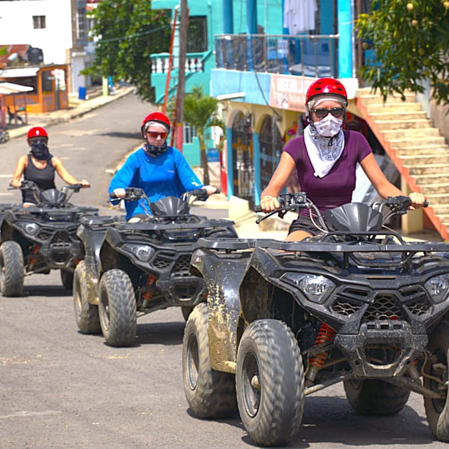 Full-Day tour in Miches : Horseback Riding + ATV Off-Road