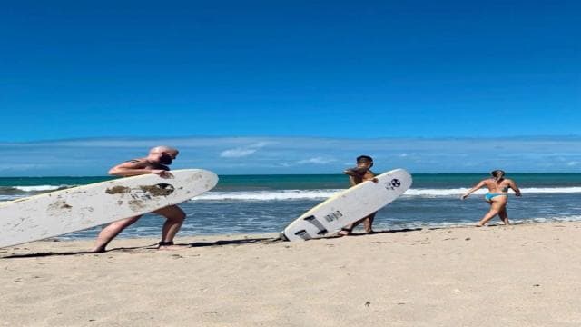 Rincon: Beginner Surf Lesson
