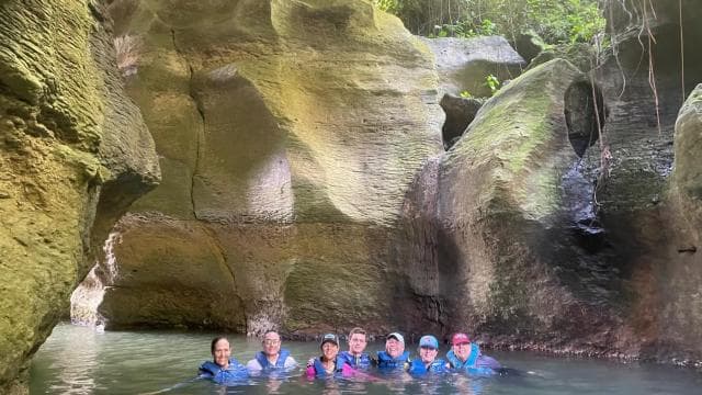 San Juan: Arenales Caves, Waterfall, Spring & River Swimming