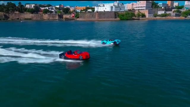 San Juan: Water Jet Car Green Infinity Experience