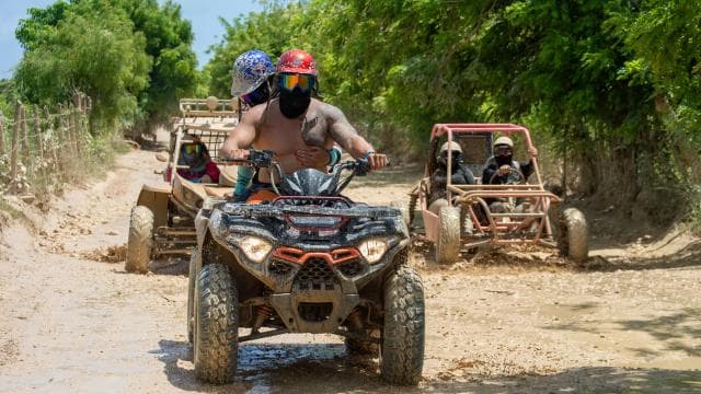 Punta Cana: ATV Tour with Underground Cave and Macao Beach