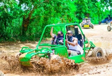 Punta Cana: Buggy Tour with Cenote Visit