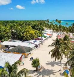 From La Romana: Saona Island for Aida Cruises Passengers