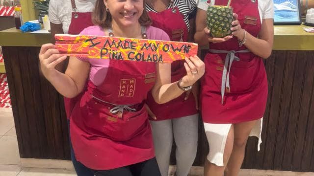 The Piña colada experience
