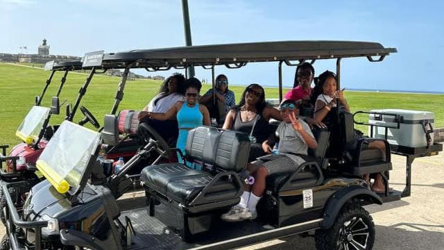 San Juan:Old San Juan Golf Cart Exploration