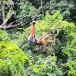 27 waterfalls zip line (Hiking and Swimming)