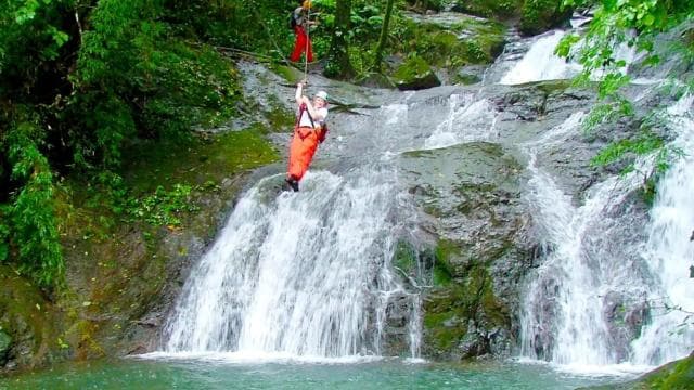 Amazing 11 Waterfalls Zipline Tour / Jaco / Transport Incl