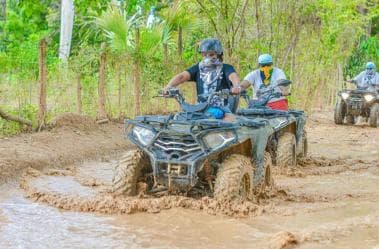 Punta Cana: Buggy Tour with Farm, Cave, & Beach Visit