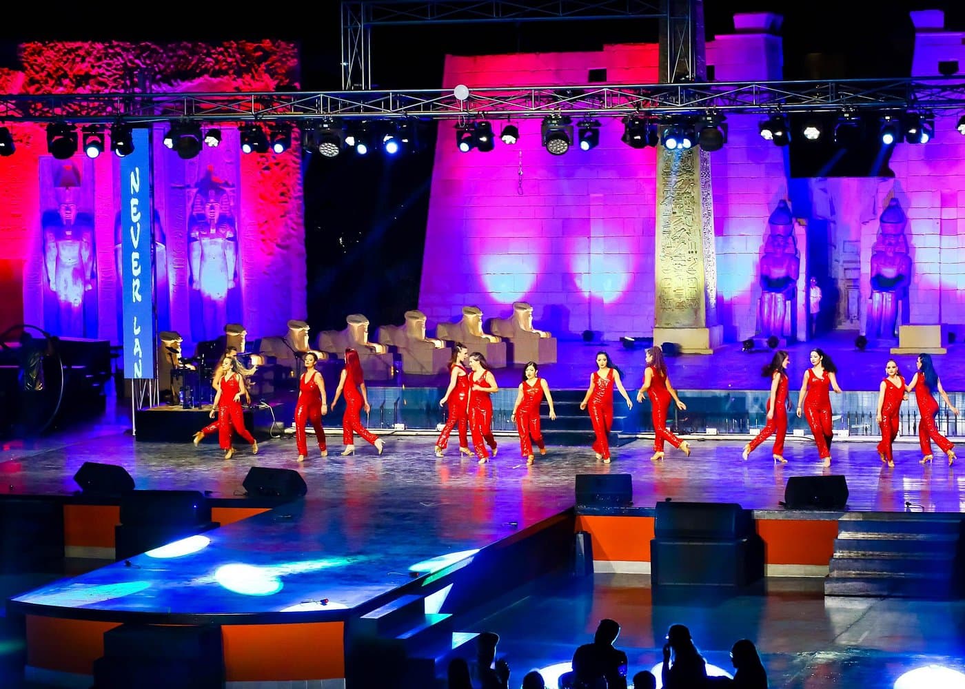 Neverland musical and cabaret show in Alf Leila Wa Leila hotel