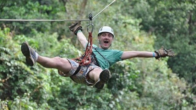 From San Jose: Zipline, ATV and Waterfalls Combo Tour