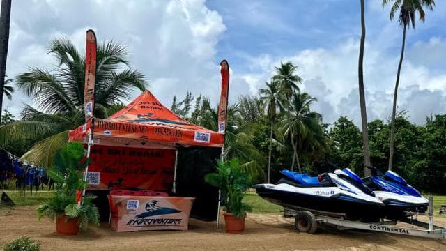 Hydroventure Luquillo: 1HR Guided Jet Ski Tour Las Picuas